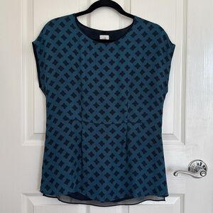 CAbi 3274 Foulard Blouse Top Size XS